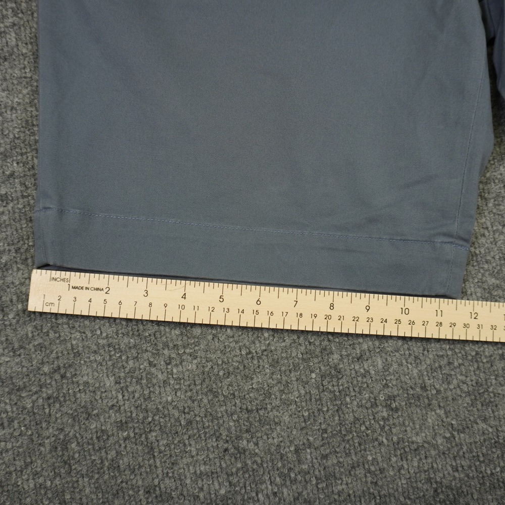 NEW Polo Ralph Lauren Shorts Mens 42 Blue Grey Slim Stretch Chino Cotton 9.5" - Picture 3 of 14